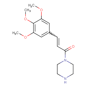 1-(3,4,5-三甲氧基肉桂酰基)哌嗪