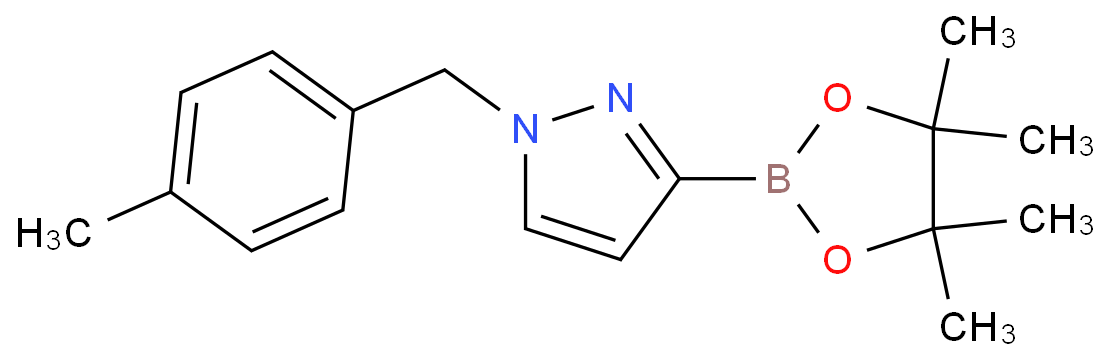 [Perfemiker]1-(4-甲基苄基)吡唑-4-硼酸频哪醇酯,95%