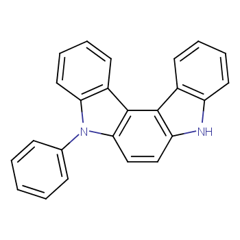 5,11-dihydro-5-phenyl-indolo[3,2-b]carbazole  