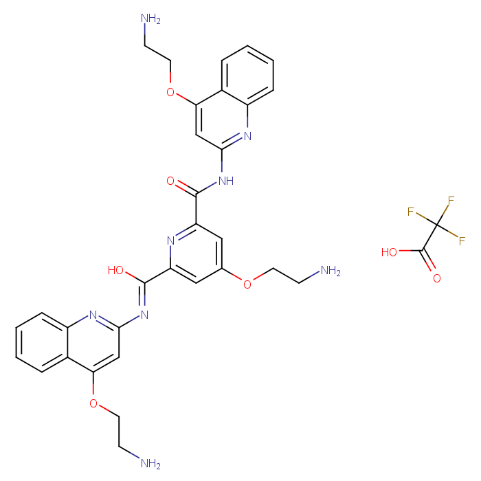 抑制剂-Pyridostatin TFA CAS号:1472611-44-1科研专用 质量保证 高校及研究所支持货到付款