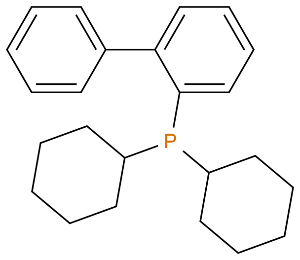 2-(二环己基膦基)联苯化学结构式