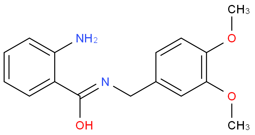 (2-AMINOPHENYL)-N-((3,4-DIMETHOXYPHENYL)METHYL)FORMAMIDE