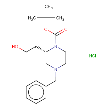 (S)-4-苄基-2-(2-羟乙基)哌嗪-1-羧酸叔丁酯盐酸盐/2453297-16-8