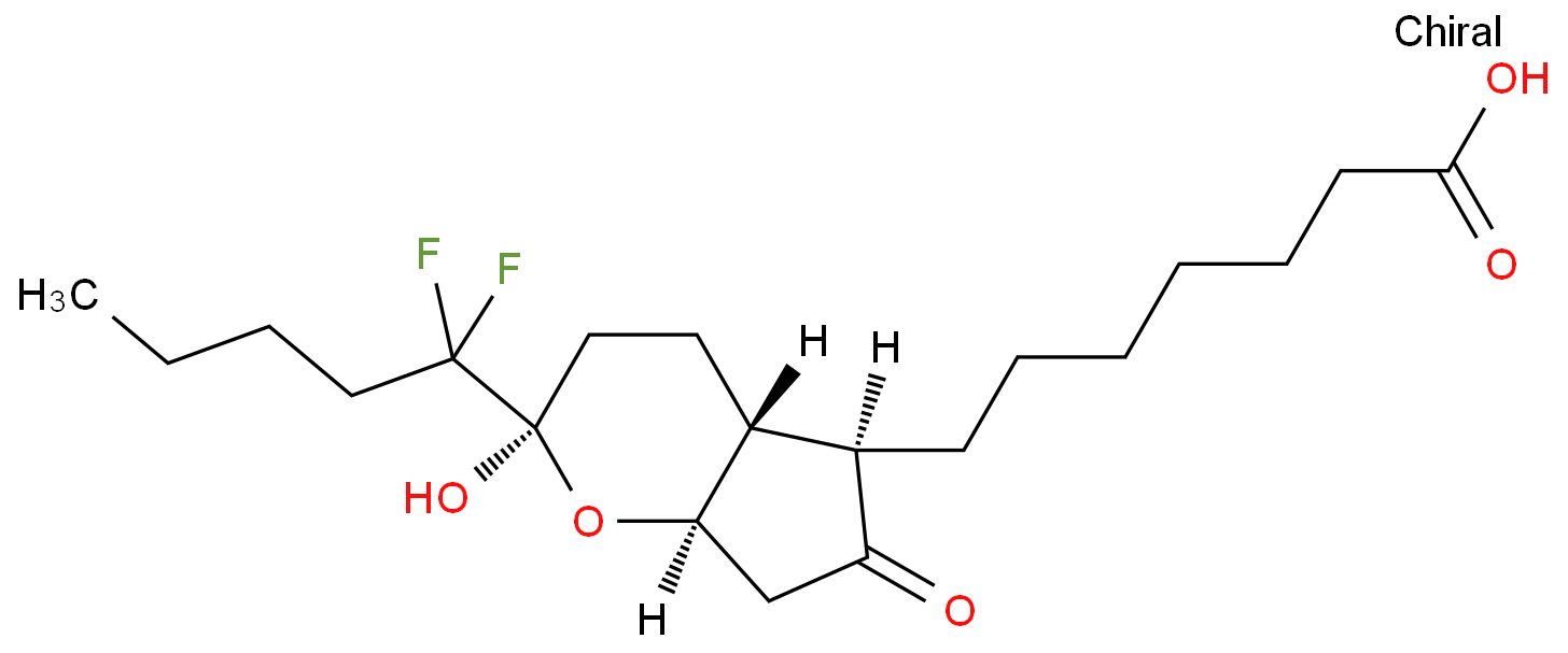 鲁比前列素化学结构式