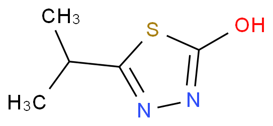 1,3,4-Thiadiazole,2-methoxy-5-(1-methylethyl)- structure