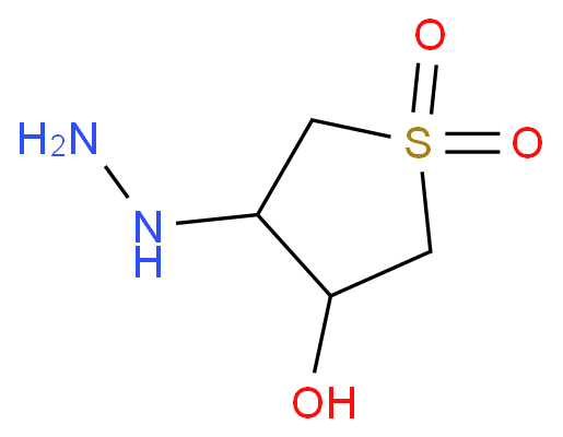4-HYDRAZINO-1,1-DIOXO-TETRAHYDRO-1L6-THIOPHEN-3-OL