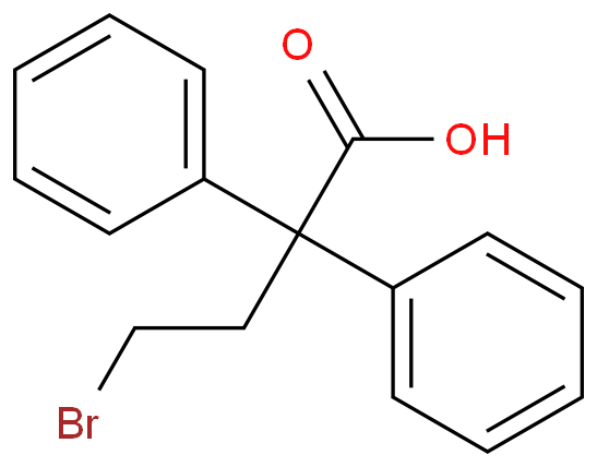 4-Bromo-2,2-diphenylbutyricacid