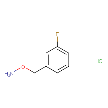 O-[(3-fluorophenyl)methyl]hydroxylamine;hydrochloride