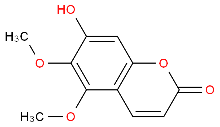 7-hydroxy-5,6-dimethoxychromen-2-one