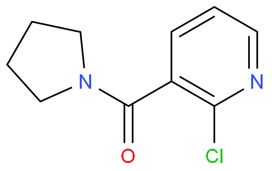 2-chloro-3-(pyrrolidin-1-ylcarbonyl)pyridine