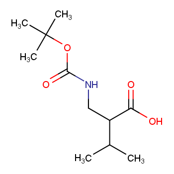 [Perfemiker]Boc-(R)-2-(氨甲基)-3-甲基丁酸,97%