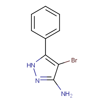 3-氨基-4-溴-5-苯基吡唑