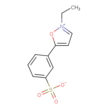 2-Ethyl-5-phenylisoxazolium-3'-sulfonate