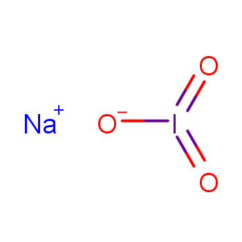 碘酸钠化学结构式