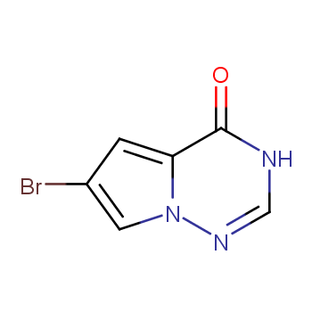 6-溴-3H,4H-吡咯并[2,1-f] [1,2,4]三嗪-4-酮/888721-83-3