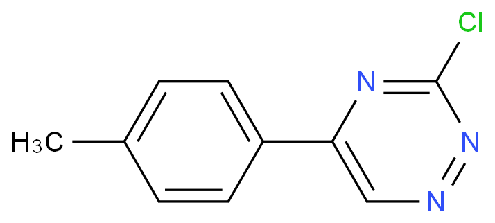 3-Chloro-5-(4-methylpenyl)-1,2,4-triazine  