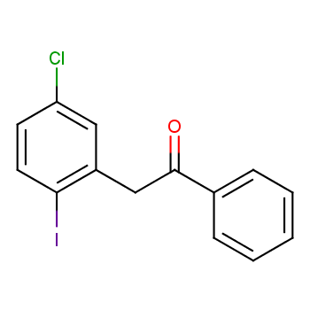 2-(5-氯-2-碘代苯基)-1-苯基乙烷-1-酮