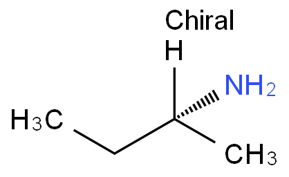 13250-12-9 (R)-(-)-仲丁胺 结构式图片
