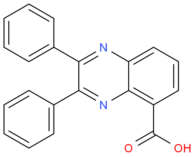 2,3-DIPHENYL-QUINOXALINE-5-CARBOXYLIC ACID