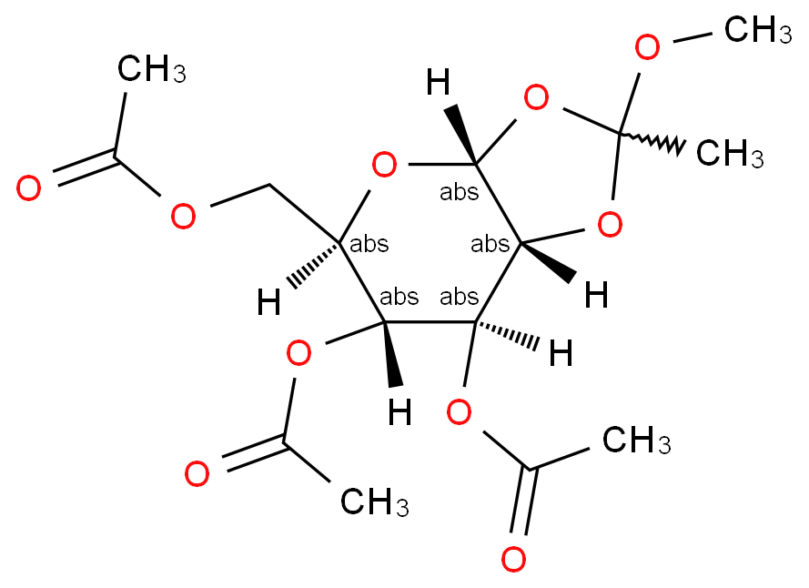 3,4,6-TRI-O-ACETYL-ALPHA-D-GALACTOPYRANOSE 1,2-(METHYL ORTHOACETATE)