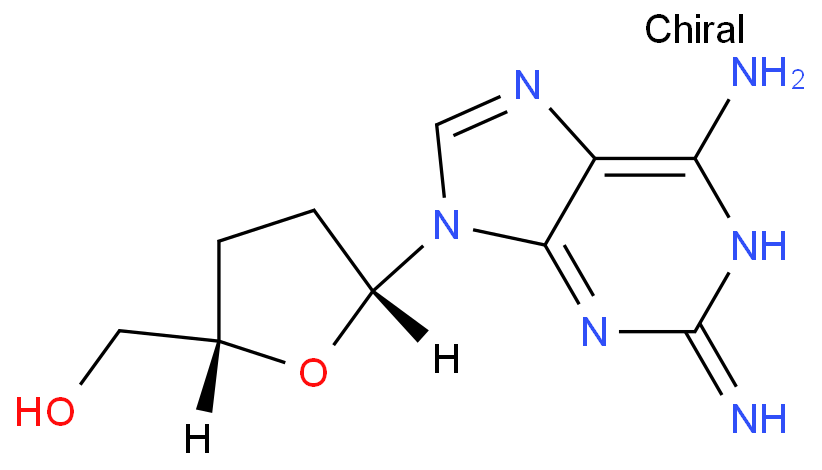 2,6-diaminopurine 2',3'-dideoxyriboside