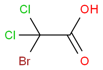 一溴二氯乙酸化学结构式