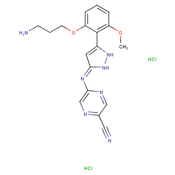 CHK1抑制剂化学结构式