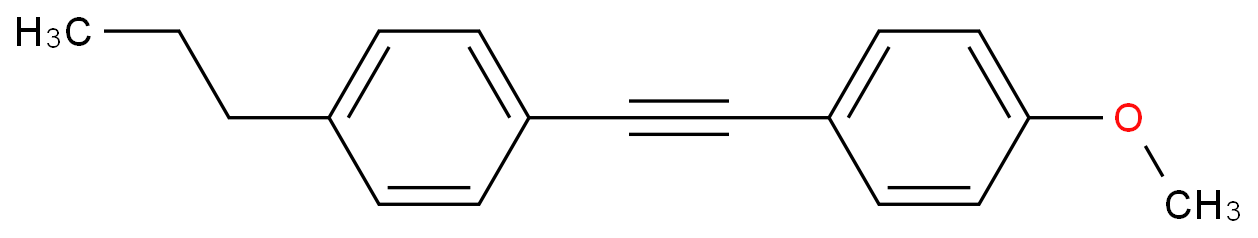 1-(4-Methoxyphenyl)-2-(4-n-propylphenyl)acetylene, 99%