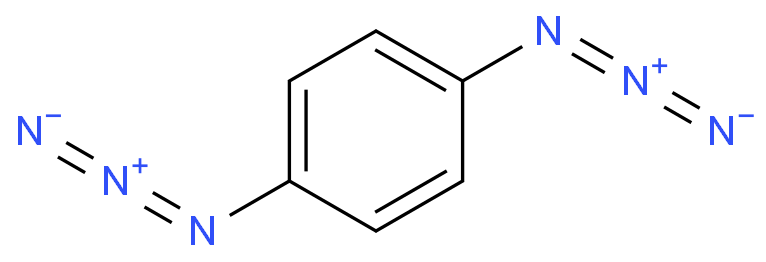 2294-47-5 1,4-二叠氮基苯 结构式图片
