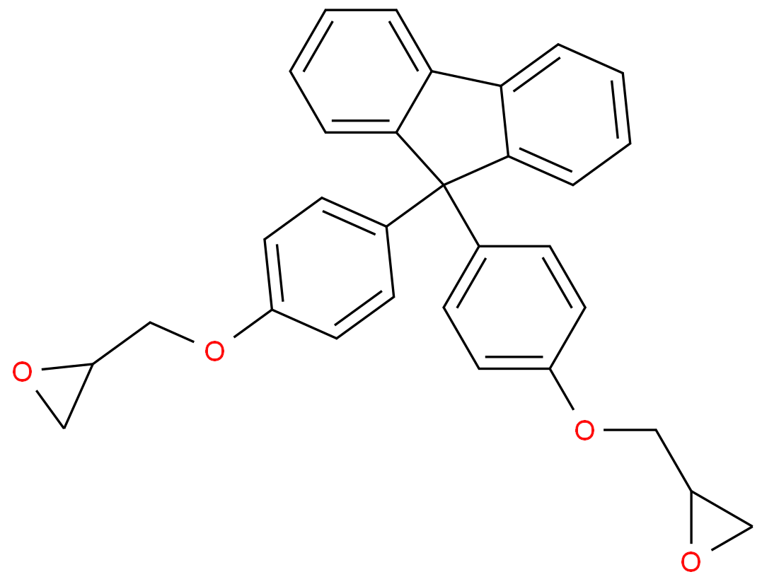 2-[[4-[9-[4-(oxiran-2-ylmethoxy)phenyl]fluoren-9-yl]phenoxy]methyl]oxirane