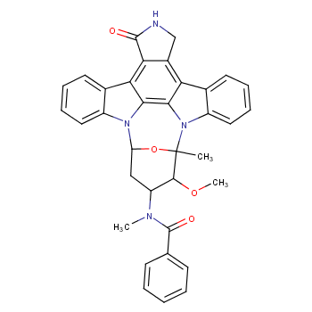 米哚妥林化学结构式
