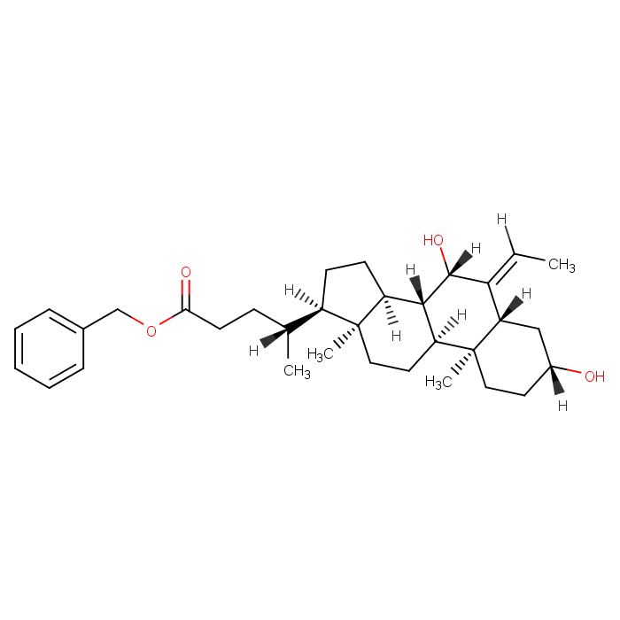 benzyl 3α,7α-dihydroxy-6-ethyliden-5β-cholan-24-oate  