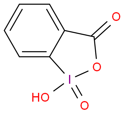 2-碘酰基苯甲酸化学结构式