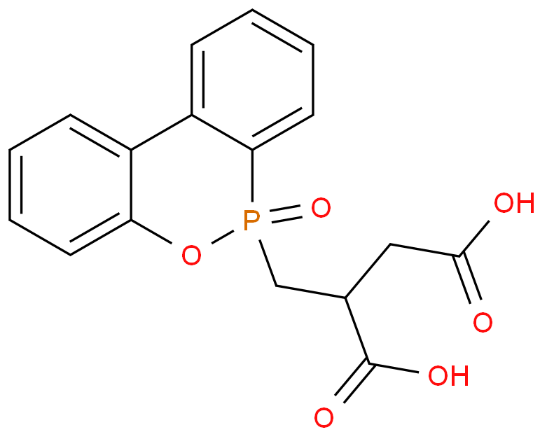 2-[(6-oxobenzo[c][2,1]benzoxaphosphinin-6-yl)methyl]butanedioic acid