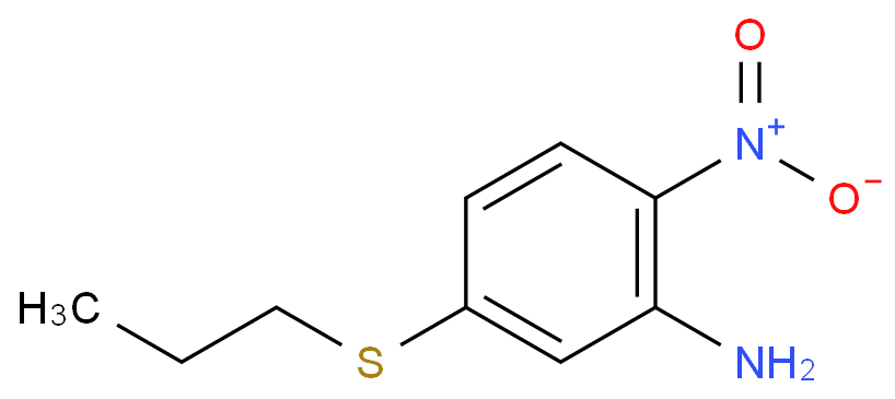 2-NITRO-5-(PROPYLTHIO)ANILINE