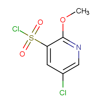 5-氯-2-甲氧基吡啶-3-磺酰氯CAS号1261451-92-6；（科研试剂/现货供应，质量保证）