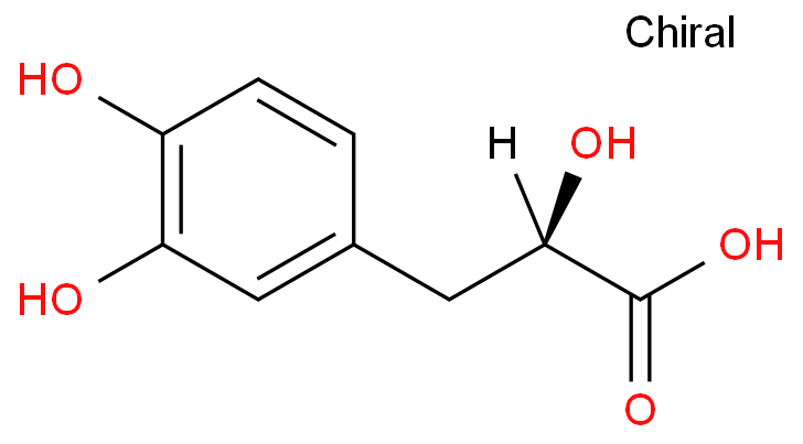 丹参素化学结构式