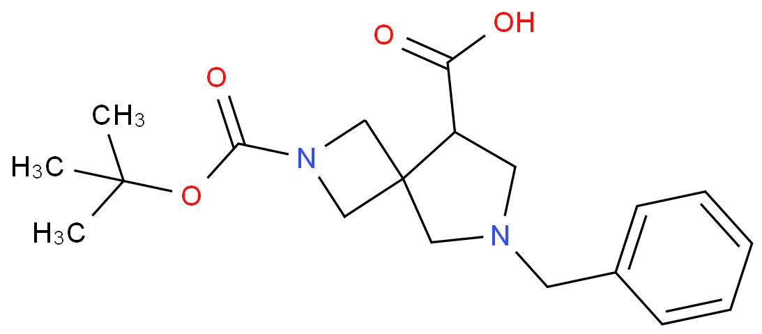 6-Benzyl-2,6-Diaza-Spiro[3.4]Octane-2,8-Dicarboxylic Acid 2-Tert-Butyl Ester