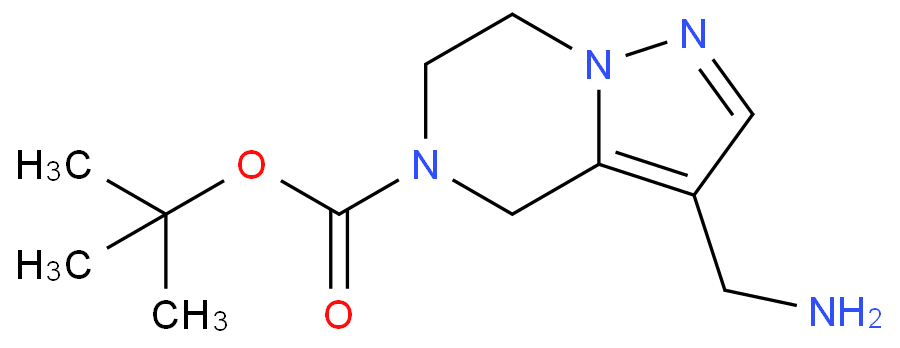 Tert-Butyl 3-(Aminomethyl)-6,7-Dihydropyrazolo[1,5-A]Pyrazine-5(4H)-Carboxylate(WX141191)