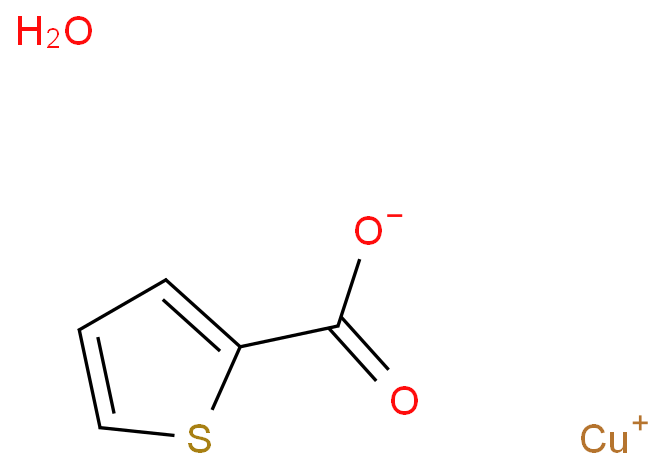 噻吩-2-甲酸铜(I)化学结构式