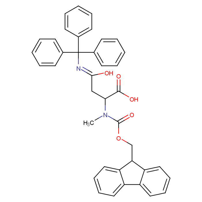 芴甲氧羰基-N-甲基-D-三苯甲基天冬酰胺 CAS号:2044711-09-1科研及生产专用 高校及研究所支持货到付款