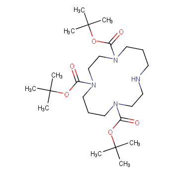 1,4,8-三(叔丁氧碳酰)-1,4,8,11-四氮杂环十四烷CAS170161-27-0；（专业试剂/现货优势供应）