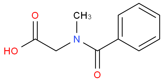2-(N-甲基苯甲酰胺基)乙酸CAS:2568-34-5