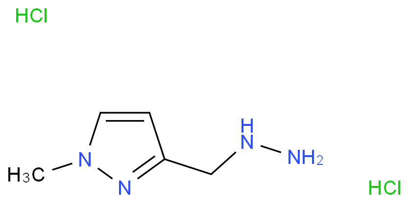 3-(肼甲基)-1-甲基-1H-吡唑二盐酸盐CAS号2231673-46-2；科研试剂/质量保证