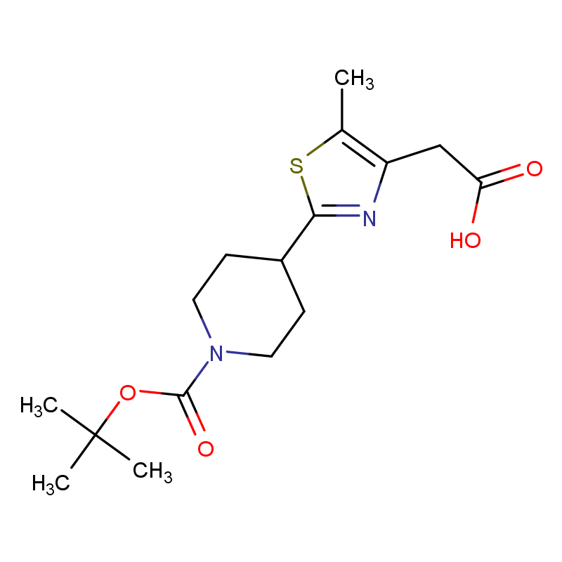 [2-[1-(TERT-BUTOXYCARBONYL)PIPERIDIN-4-YL]-5-METHYL-1,3-THIAZOL-4-YL ...