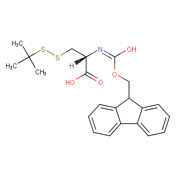 (2R)-3-(tert-butyldisulfanyl)-2-(9H-fluoren-9-ylmethoxycarbonylamino)propanoic acid