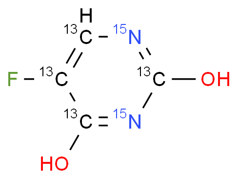 5-氟脲嘧啶(13C4,99%
