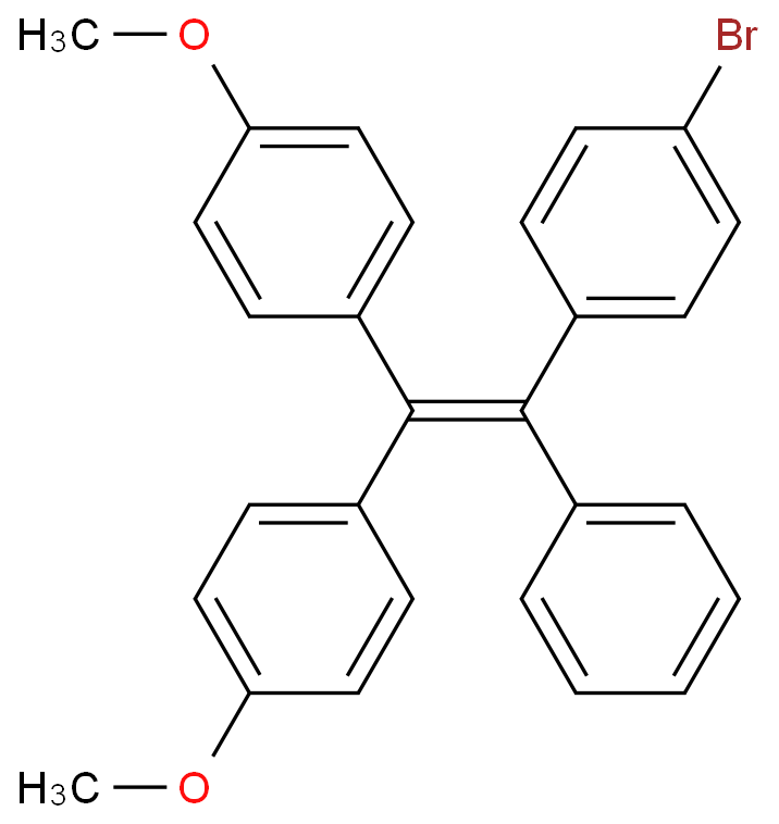 4,4'-(2-(4-溴苯基)-2-苯基乙烯-1,1-二基)双(甲氧基苯)