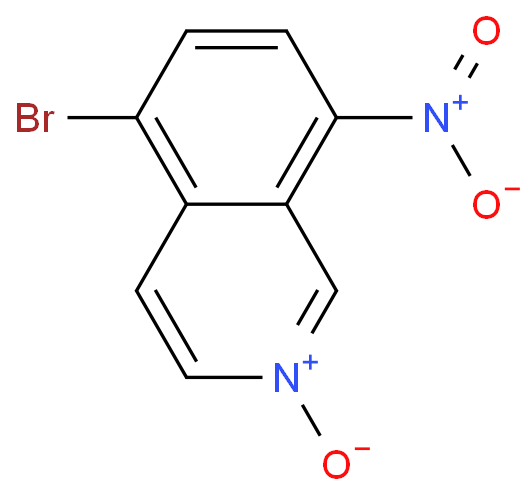 Isoquinoline, 5-bromo-8-nitro-, 2-oxide