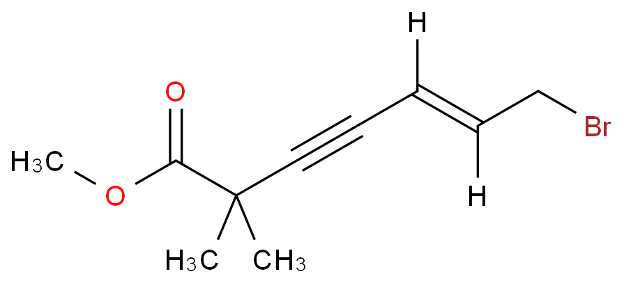 E-1-BROMO-6,6-DIMETHYL-6-METHYLCARBOXYLATE-2-EN-4-YNE